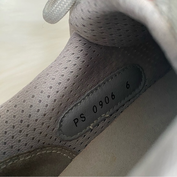 Prada America’s Cup Red Patent Leather & Silver Mesh Lace-Up Men’s Sneakers - Picture 9 of 16